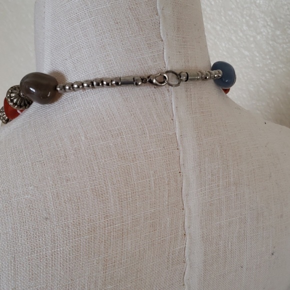 Women's necklace semi precious stones new - Picture 2 of 5